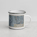 Right View Custom Federal Way Washington Map Enamel Mug in Afternoon