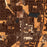 Federal Way Washington Map Print in Ember Style Zoomed In Close Up Showing Details