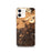 Custom Flagstaff Arizona Map iPhone 12 Phone Case in Ember