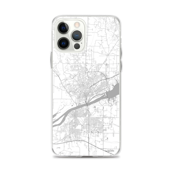 Custom Florence Alabama Map iPhone 12 Pro Max Phone Case in Classic