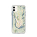 Custom Florence Oregon Map Phone Case in Woodblock
