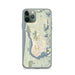 Custom Florence Oregon Map Phone Case in Woodblock