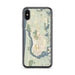 Custom Florence Oregon Map Phone Case in Woodblock