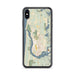 Custom Florence Oregon Map Phone Case in Woodblock