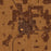 Floydada Texas Map Print in Ember Style Zoomed In Close Up Showing Details