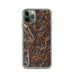Custom Follansbee West Virginia Map Phone Case in Ember
