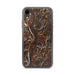 Custom Follansbee West Virginia Map Phone Case in Ember