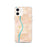 Custom Follansbee West Virginia Map iPhone 12 Phone Case in Watercolor