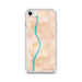 Custom Follansbee West Virginia Map Phone Case in Watercolor