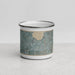 Front View Custom Folsom California Map Enamel Mug in Afternoon