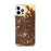 Custom iPhone 12 Pro Max Fontana California Map Phone Case in Ember