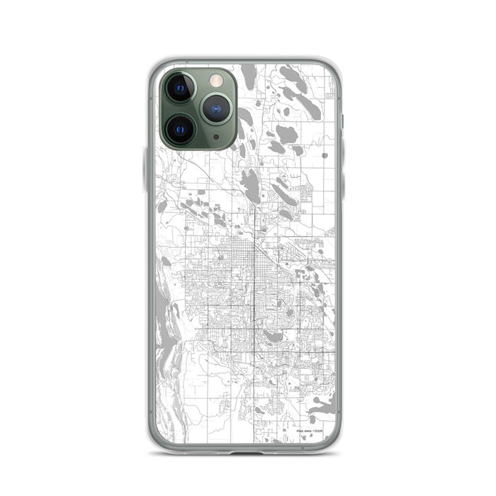 Custom Fort Collins Colorado Map Phone Case in Classic
