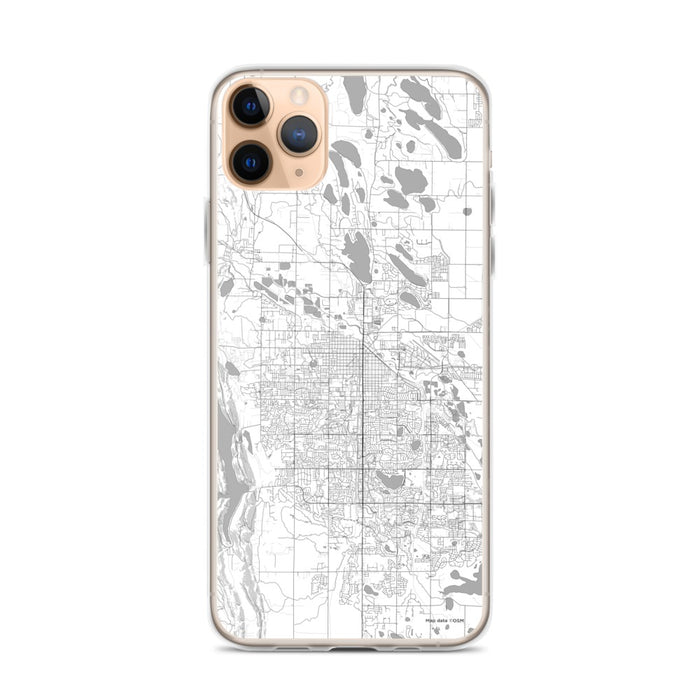 Custom Fort Collins Colorado Map Phone Case in Classic