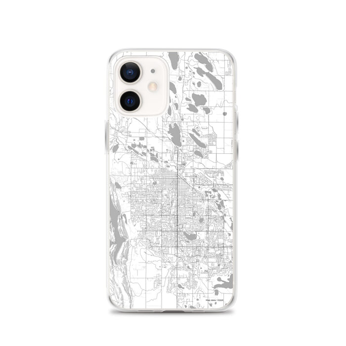 Custom Fort Collins Colorado Map iPhone 12 Phone Case in Classic
