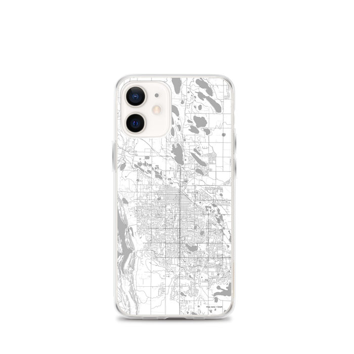 Custom Fort Collins Colorado Map iPhone 12 mini Phone Case in Classic
