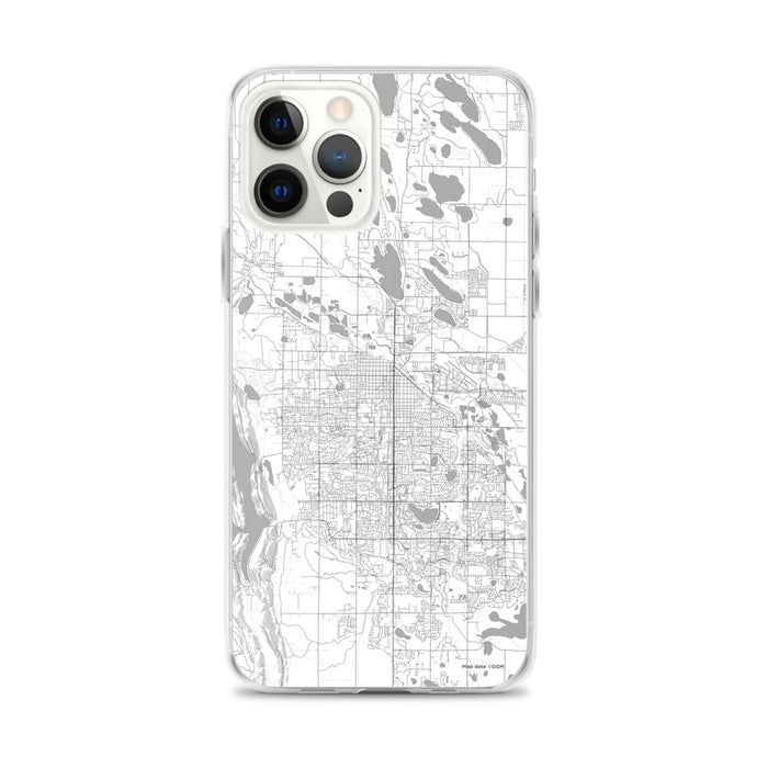 Custom Fort Collins Colorado Map iPhone 12 Pro Max Phone Case in Classic
