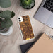 Custom Fort Collins Colorado Map Phone Case in Ember