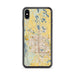 Custom Fort Collins Colorado Map Phone Case in Woodblock