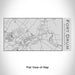 Rendered View of Fort Drum New York Map Engraving on 17oz Stainless Steel Insulated Cola Bottle