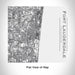 Rendered View of Fort Lauderdale Florida Map Engraving on 17oz Stainless Steel Insulated Tumbler in White
