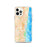 Custom Fort Lauderdale Florida Map iPhone 12 Pro Phone Case in Watercolor