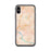 Custom iPhone X/XS Fort Mill South Carolina Map Phone Case in Watercolor