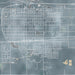 Fort Morgan Colorado Map Print in Afternoon Style Zoomed In Close Up Showing Details