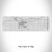 Rendered View of Fort Morgan Colorado Map Engraving on 10oz Stainless Steel Insulated Cup with Sipping Lid