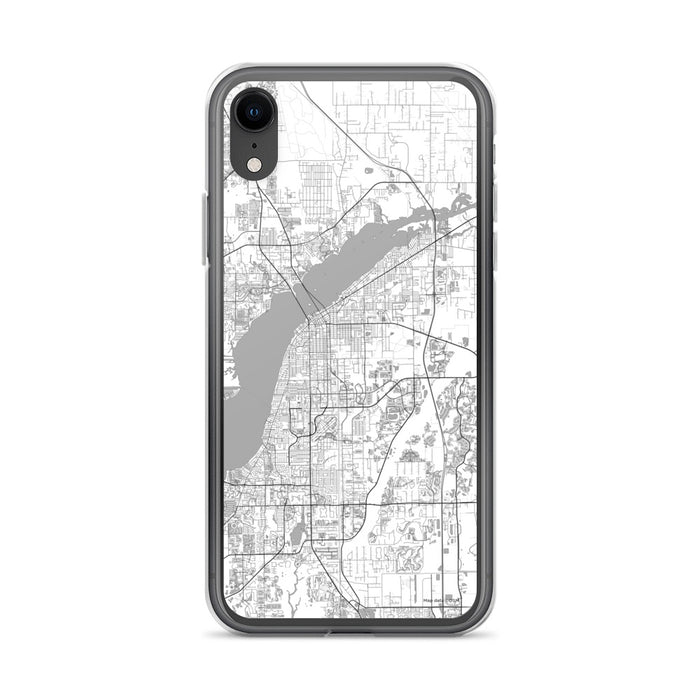 Custom Fort Myers Florida Map Phone Case in Classic
