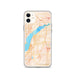 Custom Fort Myers Florida Map Phone Case in Watercolor