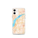 Custom Fort Myers Florida Map iPhone 12 mini Phone Case in Watercolor
