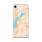 Custom Fort Myers Florida Map iPhone SE Phone Case in Watercolor