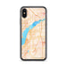 Custom Fort Myers Florida Map Phone Case in Watercolor
