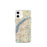 Custom Fort Myers Florida Map iPhone 12 mini Phone Case in Woodblock