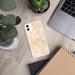 Custom Fort Oglethorpe Georgia Map Phone Case in Watercolor