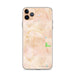Custom Fort Oglethorpe Georgia Map Phone Case in Watercolor