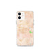 Custom Fort Oglethorpe Georgia Map iPhone 12 mini Phone Case in Watercolor