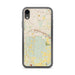 Custom Fort Oglethorpe Georgia Map Phone Case in Woodblock