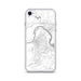 Custom iPhone SE Fort Smith Arkansas Map Phone Case in Classic