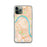 Custom iPhone 11 Pro Fort Thomas Kentucky Map Phone Case in Watercolor