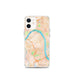 Custom iPhone 12 mini Fort Thomas Kentucky Map Phone Case in Watercolor