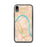 Custom iPhone XR Fort Thomas Kentucky Map Phone Case in Watercolor