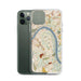 Custom Fort Thomas Kentucky Map Phone Case in Woodblock