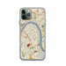 Custom iPhone 11 Pro Fort Thomas Kentucky Map Phone Case in Woodblock