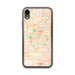 Custom Fort Wayne Indiana Map Phone Case in Watercolor