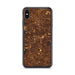 Custom Fort Worth Texas Map Phone Case in Ember