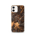 Custom iPhone 12 Franklin Pennsylvania Map Phone Case in Ember