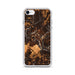 Custom iPhone SE Franklin Pennsylvania Map Phone Case in Ember