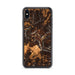Custom iPhone XS Max Franklin Pennsylvania Map Phone Case in Ember