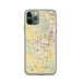 Custom Franklin Tennessee Map Phone Case in Woodblock